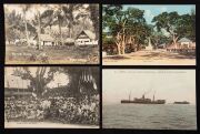 PACIFIC ISLANDS: A collection of photographic postcards featuring street scenes, landscapes, and portraits taken in Tahiti, Cook Islands, New Guinea, New Hebrides, and others. Publishers/photographers include Edition R.P., Missionnaires du Sacr&eacute; -Coeur d' - 3