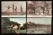PACIFIC ISLANDS: A collection of photographic postcards featuring street scenes, landscapes, and portraits taken in Tahiti, Cook Islands, New Guinea, New Hebrides, and others. Publishers/photographers include Edition R.P., Missionnaires du Sacr&eacute; -Coeur d' - 4