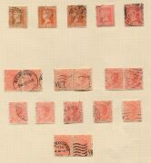 AUSTRALIAN COLONIES & STATES: A range on album pages; noted NSW 20/- Carrington *, various OS Overprints to 1/- *, Tasmania 10/- Tablet FU, Queensland 2/6, 5/- & &pound;1 CTO, South Australia 2/6, 5/- & 10/- CTO, Victoria Stamp Duty types to &pound;1 CTO, etc. (qty). - 5