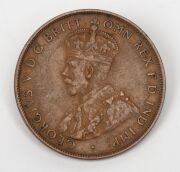 GEORGE V, 1925 Penny, VF. - 2