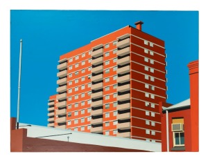 MICHAEL MCERNY, Carlton Flats #4, 2003, acrylic on canvas, 91 x 121cm