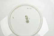 ROYAL DOULTON 21 piece blue floral porcelain tea set, circa 1920, green factory mark to base "ROYAL DOULTON, ENGLAND", ​​​​​​​the cake plate 24cm wide. - 3