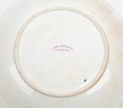 ROYAL WORCESTER&nbsp;antique English porcelain hand-painted dessert service comprising of three comports and twelve plates, each adorned with floral vignettes, Royal Worcester puce factory mark and Henry Greene & Son, London, retailer's mark to base, the compo - 4