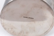 GEORG JENSEN stainless steel vase,&nbsp; 20cm high&nbsp; - 2