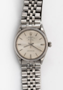 ROLEX "Oyster Perpetual Air King" gents automatic wristwatch in stainless steel case with original bracelet and clasp, 3.7cm wide including crown