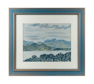 ROY OPIE (1909-1968), Lake Maggiore, Italy, oil on canvas board, signed lower left "Opie, '64", 31 x 39cm, 56 x 60cm overall