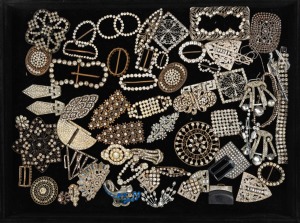 Assorted costume diamante jewellery, (qty)