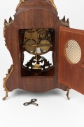 A French boule mantle clock with Bomanet&nbsp;movement, 20th century, ​​​​​​​57cm high. - 2
