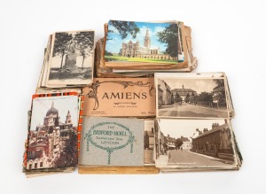 POSTCARDS: A range including British, WW1, and some Australian, mixed vintages mostly early 20th century, (qty).