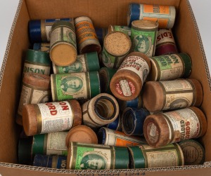 EDISON cylinder phonograph rolls (qty)