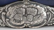 An antique sterling silver picture frame, retailed by Thomas Webb & Sons of Melbourne, ​​​​​​​27 x 21cm overall - 3