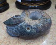 Hongshan culture (3500 B.C.-2200 B.C.) ancient Chinese carved jade Zhulong (Pig Dragon), 16cm high - 5