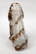 SUNSHINE PORCELAIN COMPANY rare ceramic dog statue, circa 1920s, 24cm high - 4