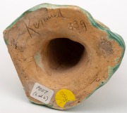 REMUED rare pottery koala bookend modeled by CASTLE HARRIS, incised "Remued, 339", 15cm high - 5