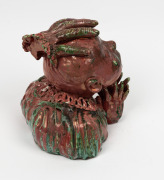 JOHN PERCEVAL "Angel" pottery bust, signed and dated, 1958, 20cm high, 22cm wide - 5