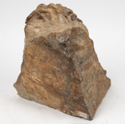 WILLIAM RICKETTS pottery bust of an Aboriginal boy, mounted on granite stone, 35cm high, 35cm wide, 27cm deep - 4