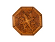 An antique Colonial wine table with octagonal top, totara, mottled kauri, maire and others, New Zealand origin, circa 1875, ​​​​​​​73cm high, 43cm wide - 2