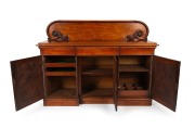 ANDREW LENEHAN antique Colonial Australian cedar breakfront sideboard, Sydney origin, circa 1850, stamped "A. Lenehan" to the centre drawer, 126cm high, 170cm wide, 51cm deep - 2