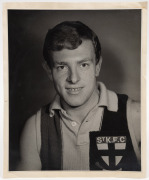 Ross Oakley's short-sleeved St Kilda guernsey with number 12 on back, worn by Oakley during the home and away season as well as the second semi final in 1966, during which he sustained the knee injury that caused him to be absent from the Grand Final matc - 4