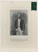 A collection of full-page images (with relevant biographical details) by E. Hawkins & Co., as reproduced in "Famous Cricketers and Cricket Grounds" [1895], comprising of Alick Bannerman,&nbsp;J.M. Blackham, G.J. Bonnor, William Bruce, George Giffen, H. Graham, - 3