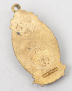 FOOTSCRAY FOOTBALL CLUB, 1937 COMMITTEE MEMBER'S FOB in brass & enamel, by Casley. Extremely scarce; the first example we have offered. - 2