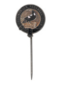 1956&nbsp;COLLINGWOOD Membership fob (#1289) by Bertram Bros., together with a rare supporters' stick pin from the same year and manufacturer. (2 items). - 4