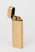 CARTIER tri-coloured 18ct gold cased cigarette lighter in original Cartier box with papers - 2