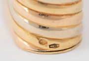 CARTIER tri-coloured 18ct gold cased cigarette lighter in original Cartier box with papers - 3