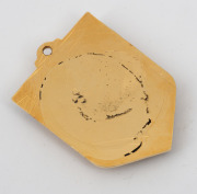 MICHAEL TUCK MEDAL PROOF: A 1992 Proof of the Michael Tuck Medal, from the collection of sculptor/die-sinker Jeff Rae, who has signed the Certificate of Authenticity which accompanied the medal when bought by the present vendor at an auction in June 2014. - 2