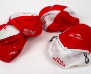 Group of four of Barry Round's Sydney Swans member caps, comprising the years 2008, 2015, 2018, and 2022. - 2