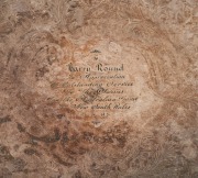 Circular platter engraved 'To Barry Round - In Appreciation Of Outstanding Service To The Swans And the Australian Game In New South Wales - 2&middot;3&middot;85'. - 2