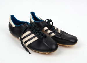 Pair of Barry Round's match-worn Adidas footy boots, c. 1990s.