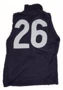 Barry Round's match-worn 1978 VFL Representative Team guernsey, VFL logo on front, number 26 on back. - 2