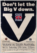 Group of five posters comprising three 1994 Grand Final and two 1995 State of Origin. - 2