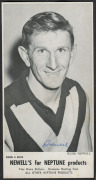 1964 CLARENCE FOOTBALL CLUB (Kangaroos), TASMANIA: A part set of the player cards issued with various sponsorship details on each card, [21/38]; includes 3 signed in pen - Graham Jackson, John Mills and Russell Newell. Although only a part set, we have no - 4