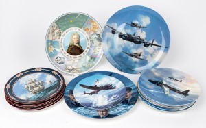 Assorted collector plates including Royal Worcester, Royal Doulton, Coalport, etc., 20th century, the largest 27cm diameter
