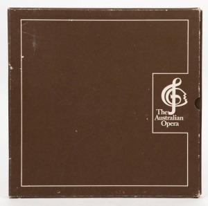 281 · THE AUSTRALIAN OPERA Government issue commemorative record and accompanying booklet in original slip case of issue with facsimile signature of Gough Whitlam, circa 1970s