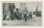 POSTCARD: c1906 Arras Press: Ned Kelly Series "Sticking Up Younghusband's Station'.