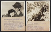 CRIME AND PUNISHMENT: Twenty-one 1930s press photographs, the largest 20.5 x 25cm, depicting various United States crime scenes and dramas, together with images from various other countries including a striking image taken in Lhasa, Tibet of a condemned m - 3