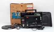 ELMO: ST-600 2-Track 8mm Sound Projector in maker's box, c. 1980.