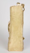 AMPHORA Austrian Art Nouveau figural vase with maidens and foliage, late 19th century, impressed triangular mark to base, 52cm high - 2