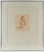JOSEPH (JOE) FURLONGER (1952 - ), (untitled reclining female figure), lithograph, signed lower right "Furlonger, '75", ​​​​​​​61 x 50cm, 85 x 72cm overall - 2