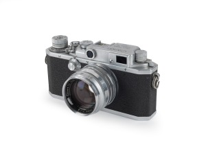 CANON: Canon IID2 rangefinder camera [#220586] with Canon 50mm f1.8 lens [#163102], c. 1957.