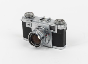 ZEISS IKON: Contax IIa (563/24) rangefinder camera [#Q30275] with&nbsp;Zeiss-Opton Sonnar 50mm f2 lens [#584303], c. 1952.