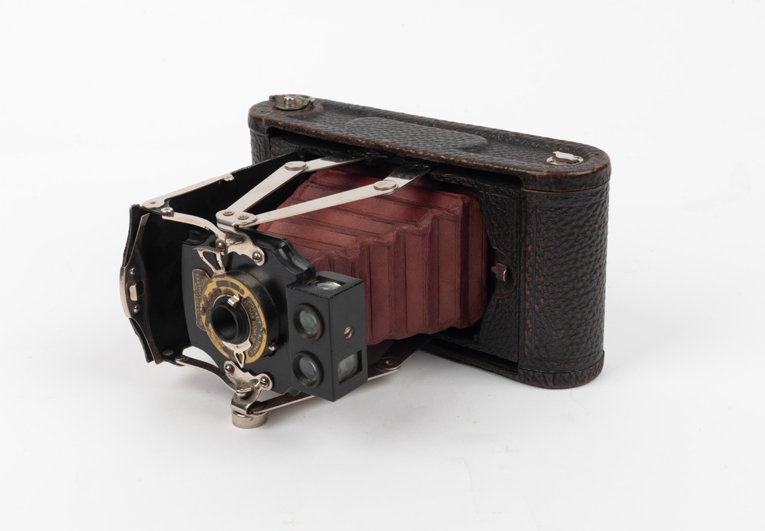 KODAK: Folding Pocket No. 1A Model C strut-folding camera with seldom ...