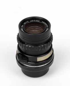 LEITZ: Macro-Cinegon 10mm f1.8 lens [#2526413] for Leicina movie camera, with rear lens cap.