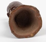 A colonial brickworks pottery hand vase 19th century, ​​​​​​​17.5cm high - 6