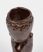 A colonial brickworks pottery hand vase 19th century, ​​​​​​​17.5cm high - 7
