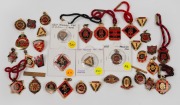 WEST ADELAIDE FOOTBALL CLUB: 1948 - 1980 slightly duplicated range of membership fobs, badges and lapel pins; nice group. (35).