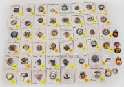 VARIOUS FOOTBALL CLUB MEMBERSHIP FOBS OR BADGES: noted Latrobe 1926, Minyip 1926, Preston 1931, Kalgoorlie City 1938, Mines Rovers 1938, North City 1952, Moe 1952, Orbost 1955, Moe 1960, North Hobart 1961, Mortlake 1962, Newport 1963, Mornington 1964, Eas